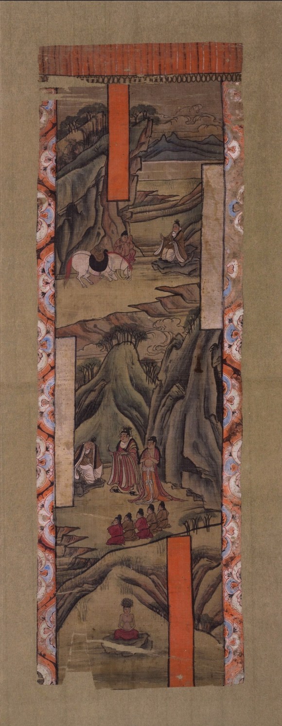 Representación pictórica del buda Gautamo