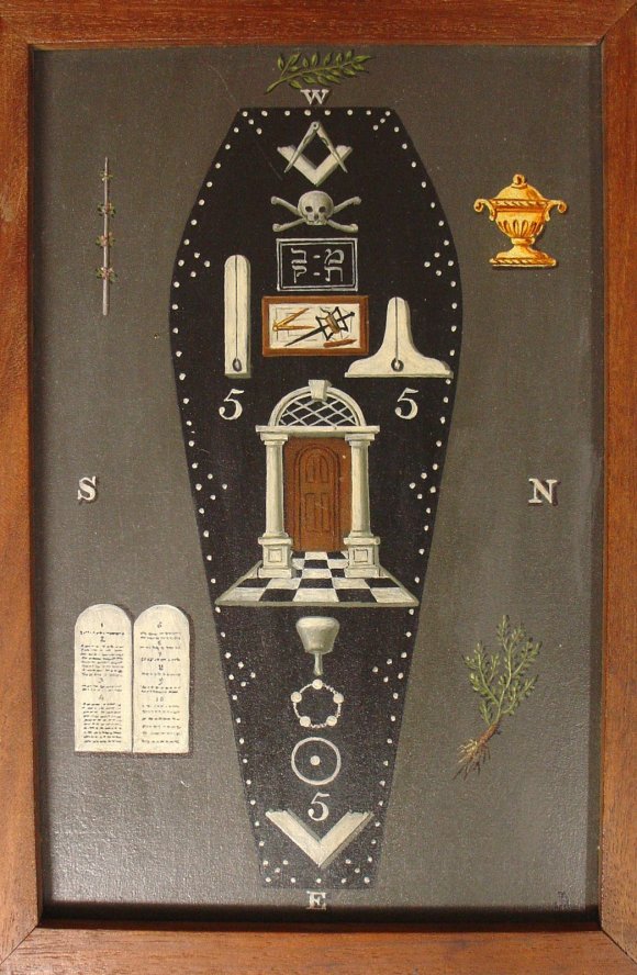 La rama de Acacia es símbolo de la muerte, la iniciación y la inmortalidad del alma.